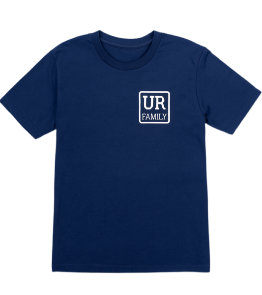Navy x White UR Family T-Shirt