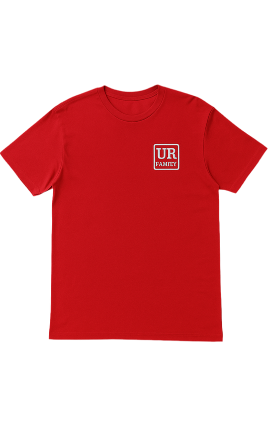 Red x White UR Family T-Shirt