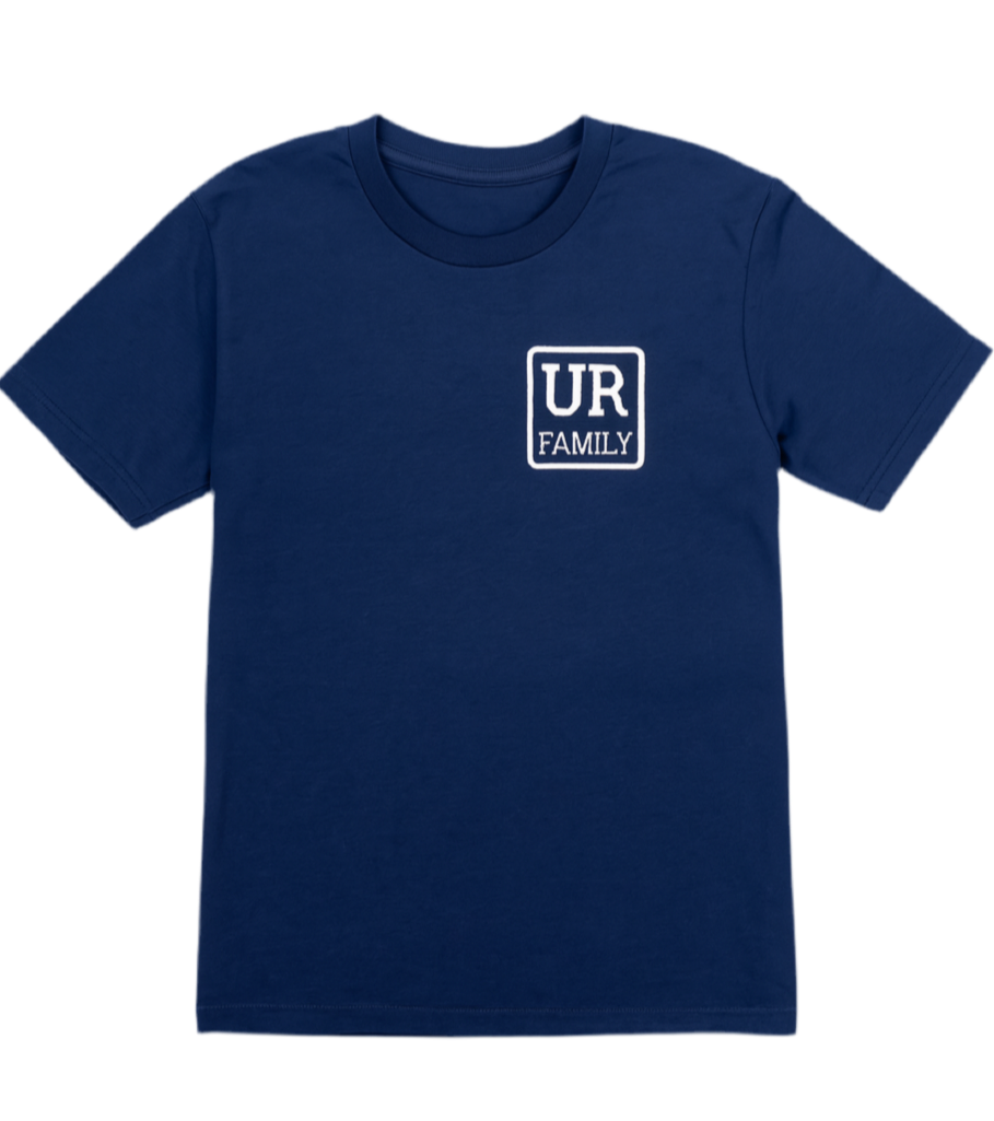 Navy x White UR Family T-Shirt