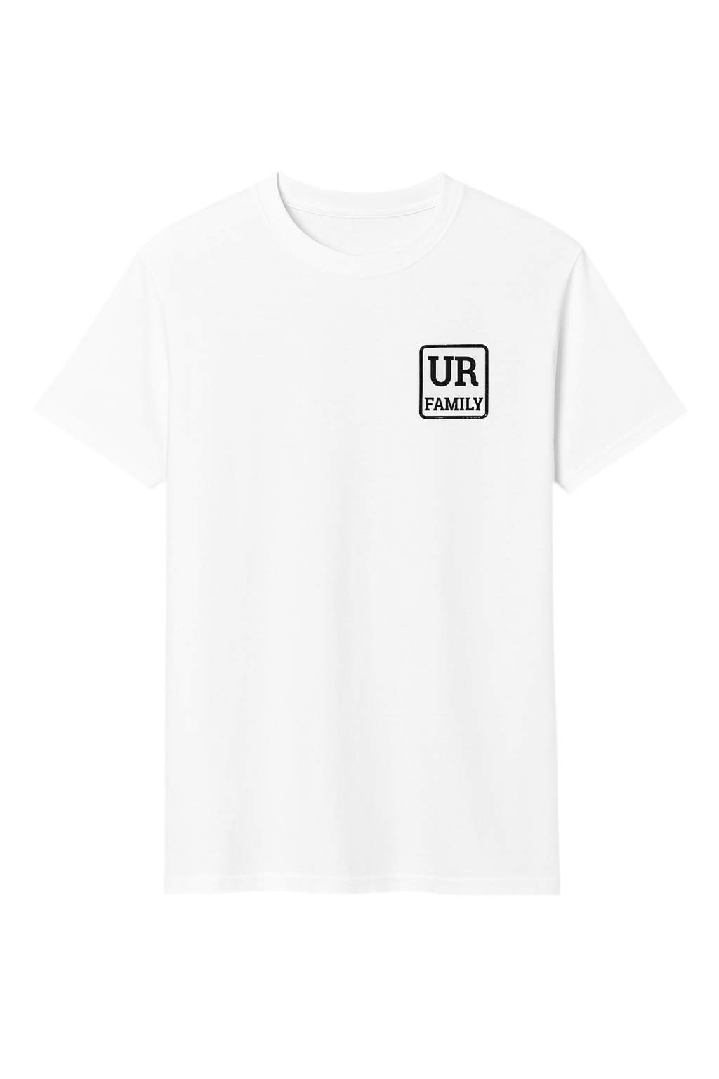 White x Black UR Family T-Shirt