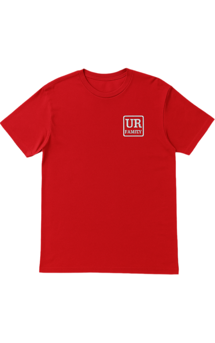 Red x White UR Family T-Shirt