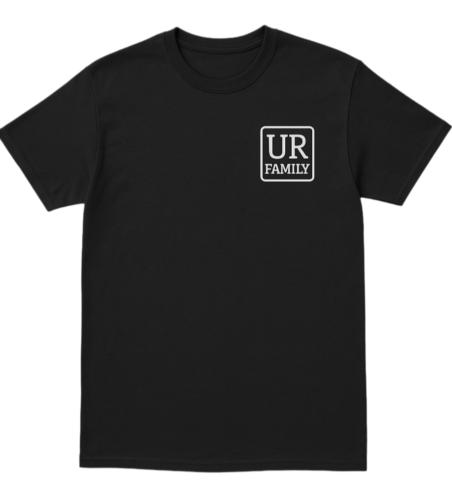 Black x White UR Family T-Shirt